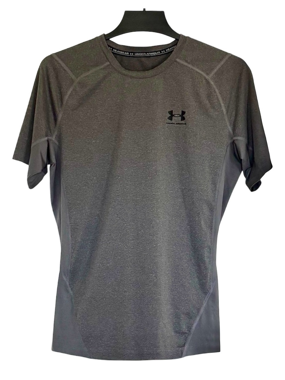 Under Armour Men’s Charcoal Gray Short Sleeve Athletic Tee